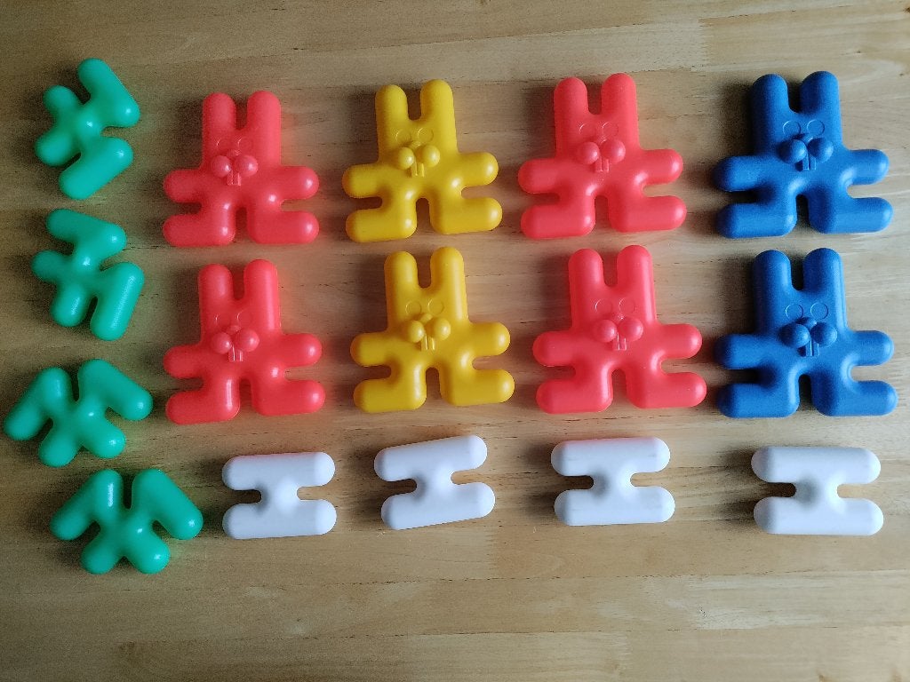 Bouwspel Kim Buni Maxi (16 stuks), Kinderen en Baby's, Speelgoed | Educatief en Creatief, Ophalen