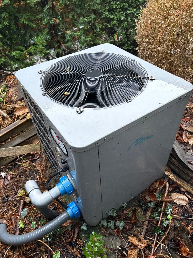 defecte warmtepomp PPG THP17V (17 kW zwembad), Ophalen, Gebruikt, Verwarming