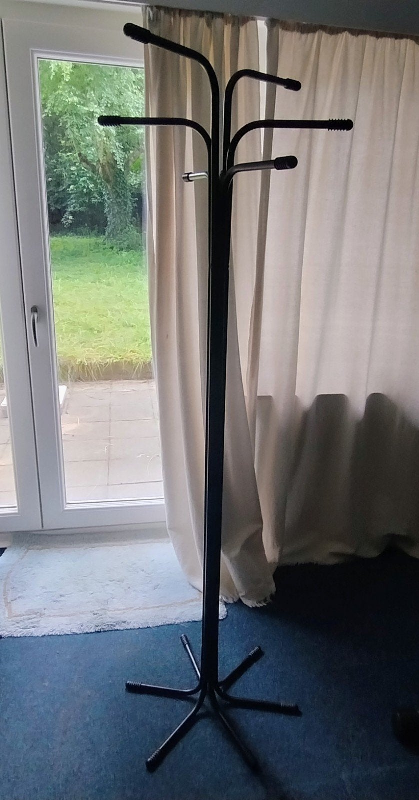 Porte-manteau Ikea Rigg, Huis en Inrichting, Woonaccessoires | Kapstokken, Gebruikt, Staande kapstok, 150 tot 200 cm, Metaal, Ophalen