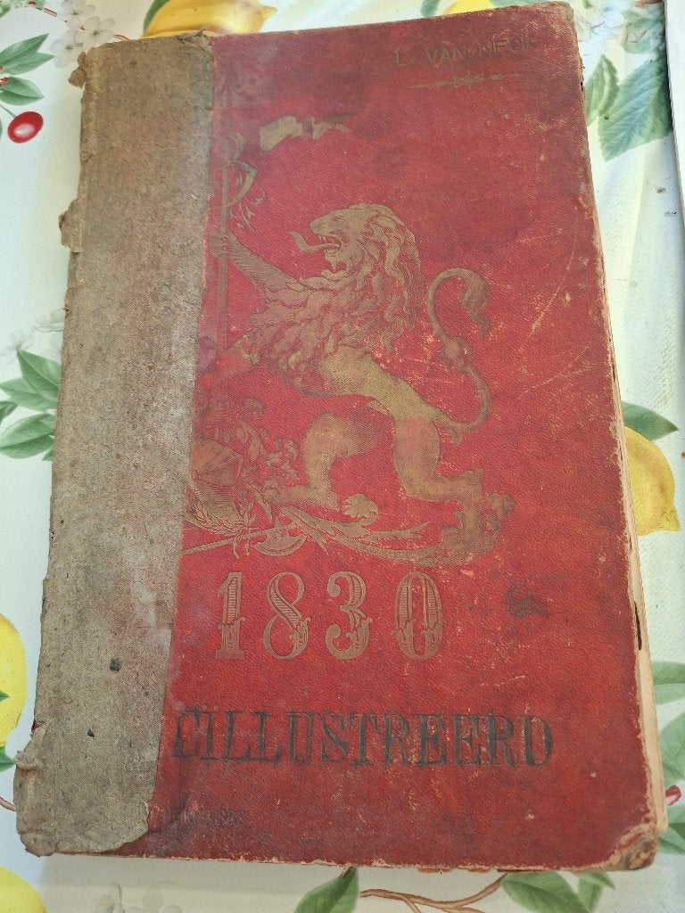 boek 1830 Revolutie geïllustreerd, Verzenden, Gebruikt, Tijdschrift of Boek