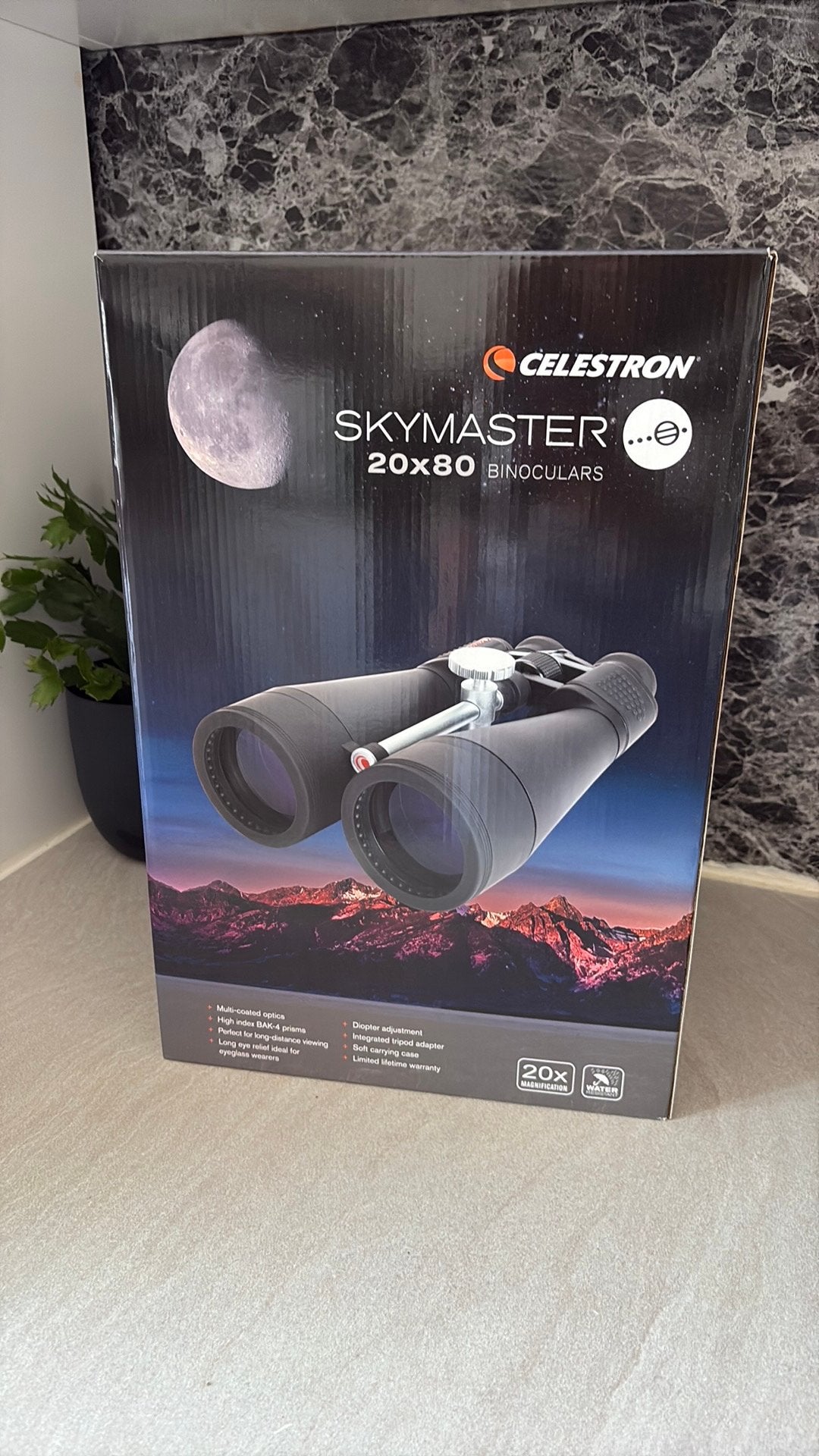 Celestron SkyMaster 20x80 verrekijker, Ophalen of Verzenden, Zo goed als nieuw