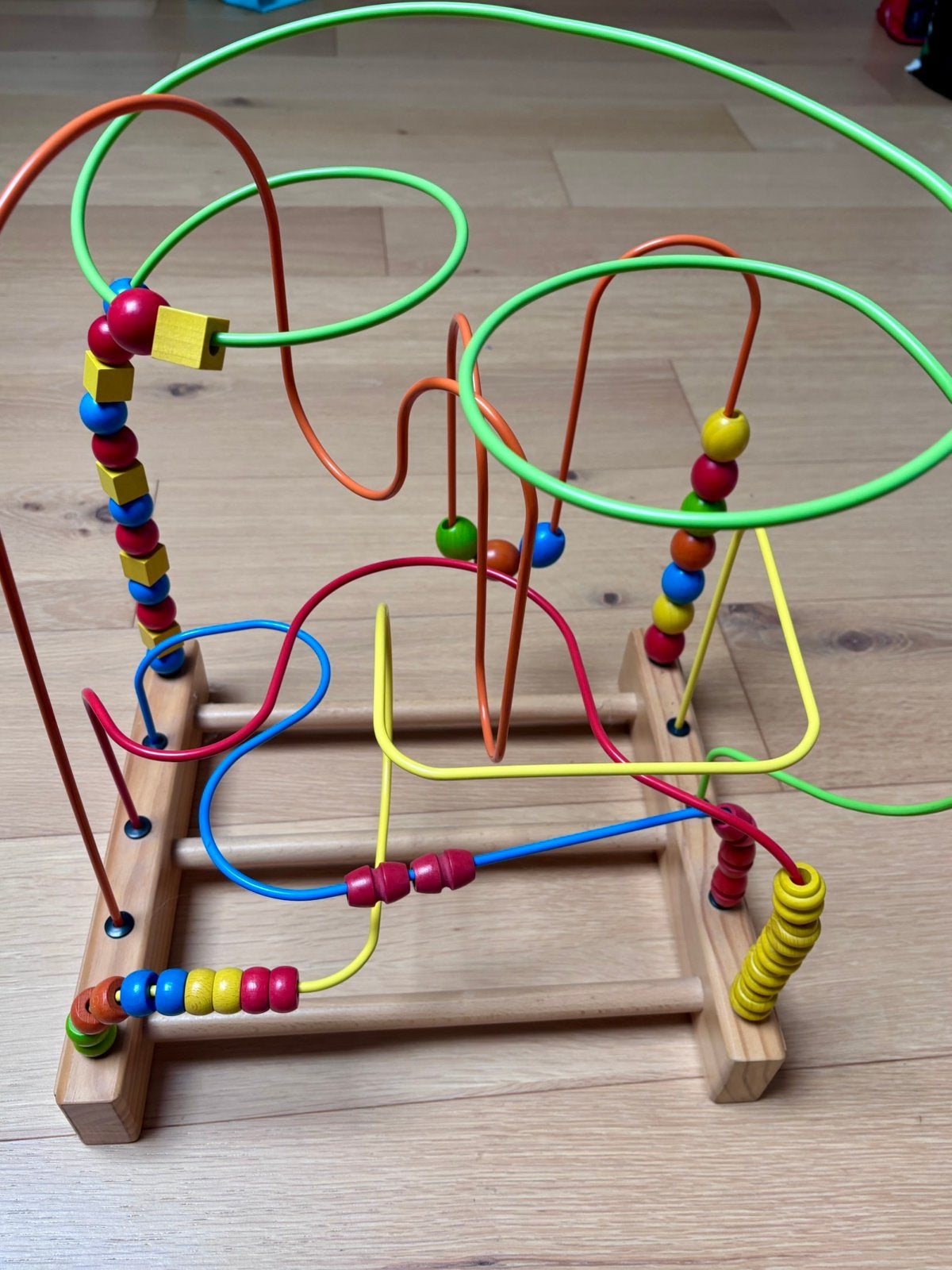 Houten kralenspiraal Hape, Ophalen, Zo goed als nieuw