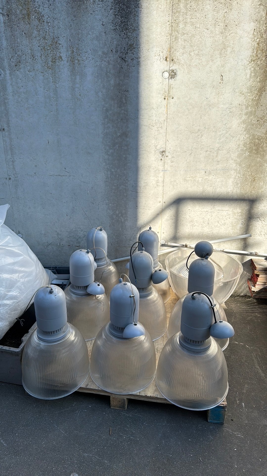 Retro verlichting armaturen  (industriële look), Huis en Inrichting, Woonaccessoires | Vazen, Ophalen, Zo goed als nieuw
