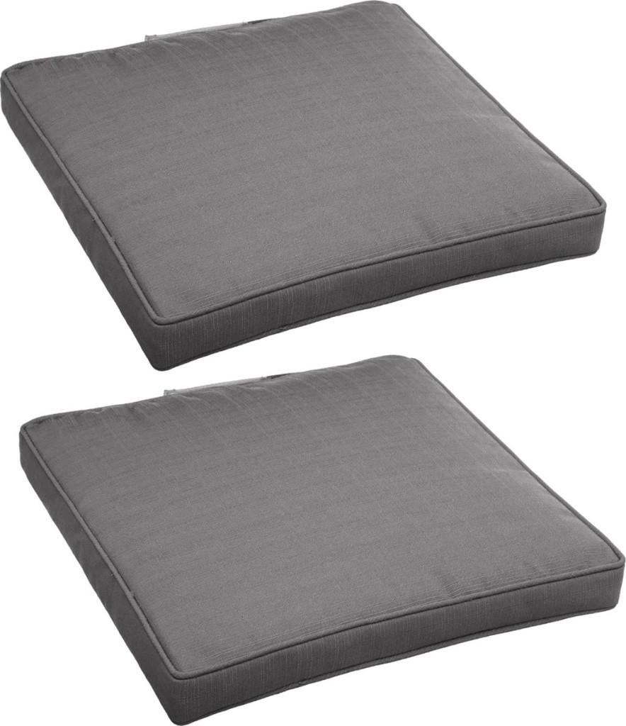 2x Allibert kussens 55x55 cm loungezetels, loungeset, Ophalen, Gebruikt, Stoel, Loungeset