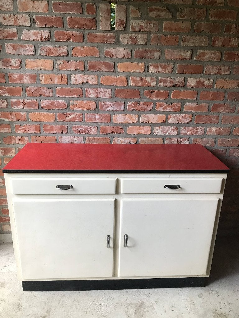vintage keukenkast, Ophalen