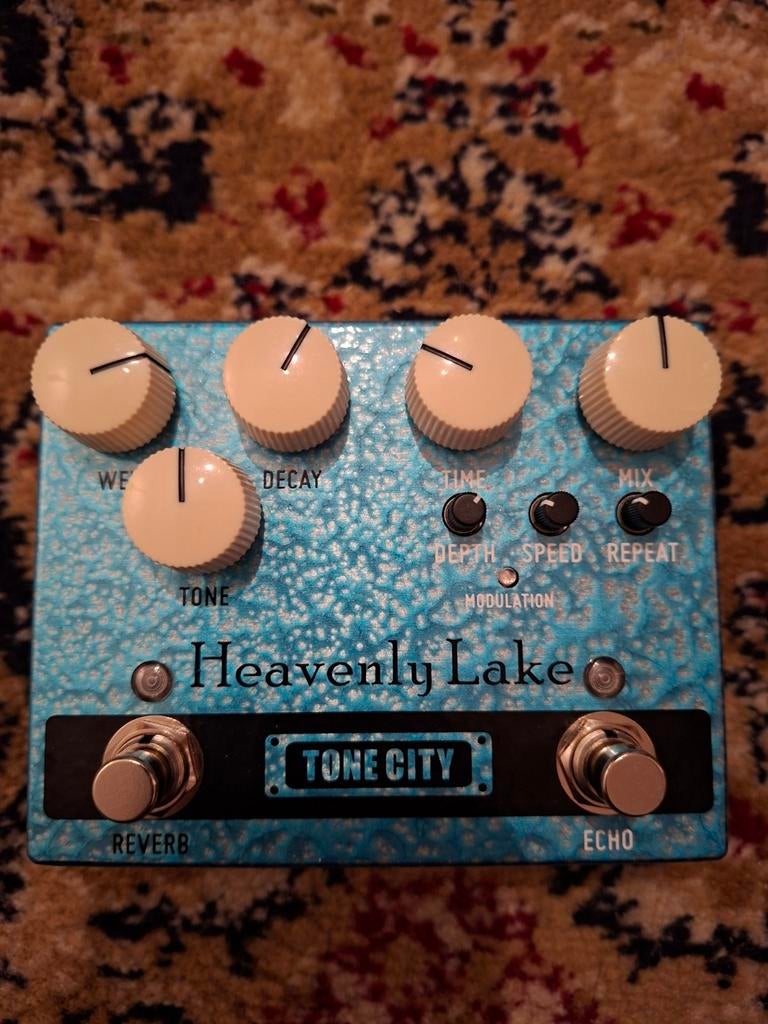 Tone city heavenly lake reverb - echo, Ophalen of Verzenden, Zo goed als nieuw, Reverb
