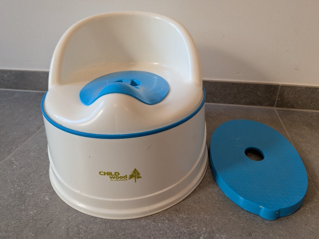 Childwood 3-in-1 plaspotje, WC-verkleiner en opstapje, Kinderen en Baby's, Ophalen, Gebruikt