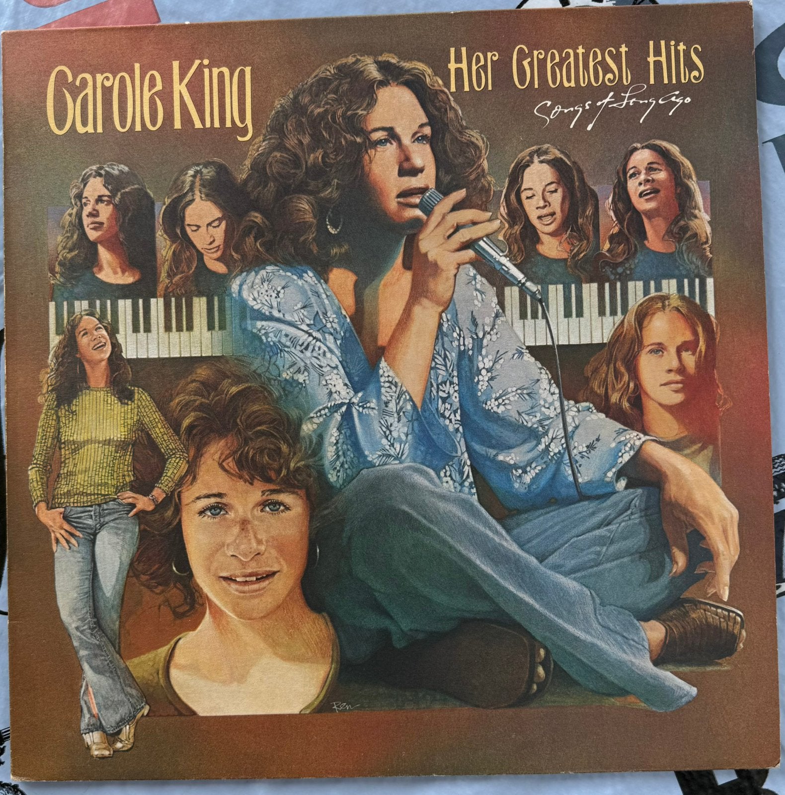LP Carole King - Her greatest hits, Cd's en Dvd's, Vinyl | Rock, Ophalen of Verzenden, Gebruikt, Singer-songwriter, LP