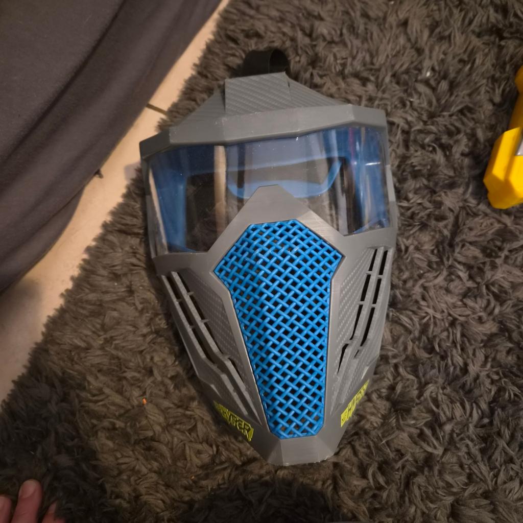 Masker nerf gun, Ophalen