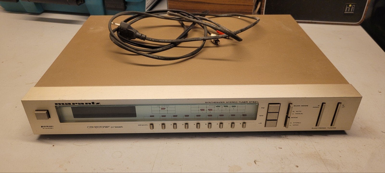 Marantz 521L, Ophalen