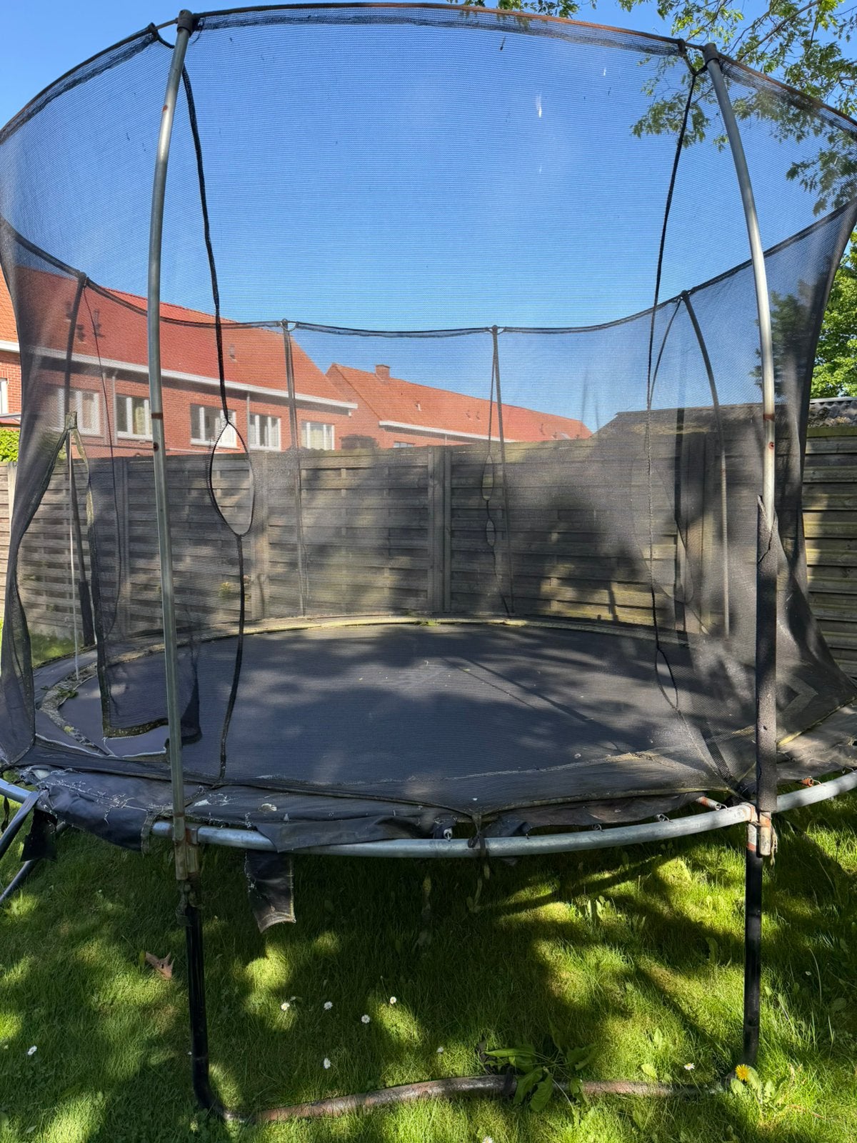 Trampoline, Kinderen en Baby's, Speelgoed | Buiten | Trampolines, Ophalen, Zo goed als nieuw
