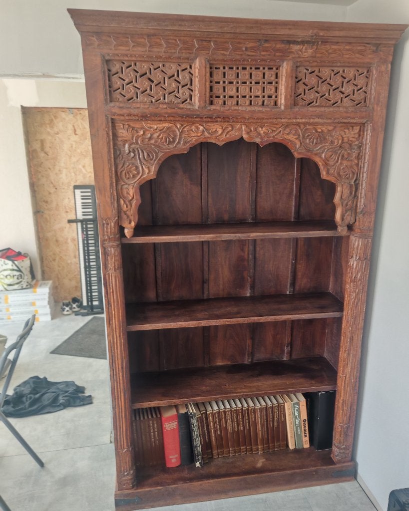 Bibliothèque à vendre, Maison & Meubles, 25 à 50 cm, Comme neuf, 100 à 150 cm, Enlèvement