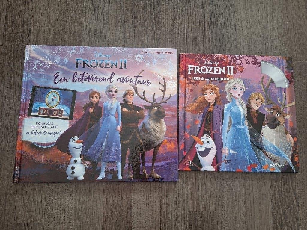 Luisterboek en boek Frozen, Ophalen, Fictie algemeen, Jongen of Meisje, Zo goed als nieuw