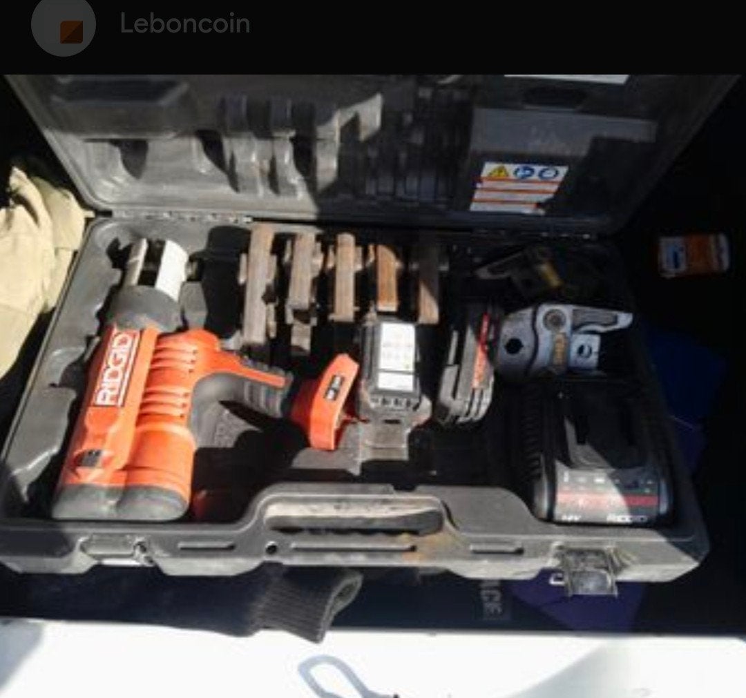 Ridgid rp340 perstang, Bricolage & Construction, Enlèvement ou Envoi
