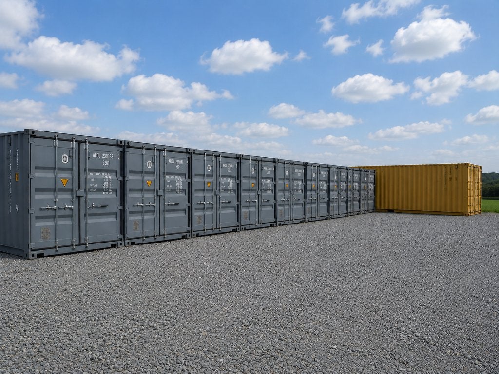 BOX EN OPSLAGCONTAINERS TE HUUR  4841 Henri-Chapelle, Ophalen