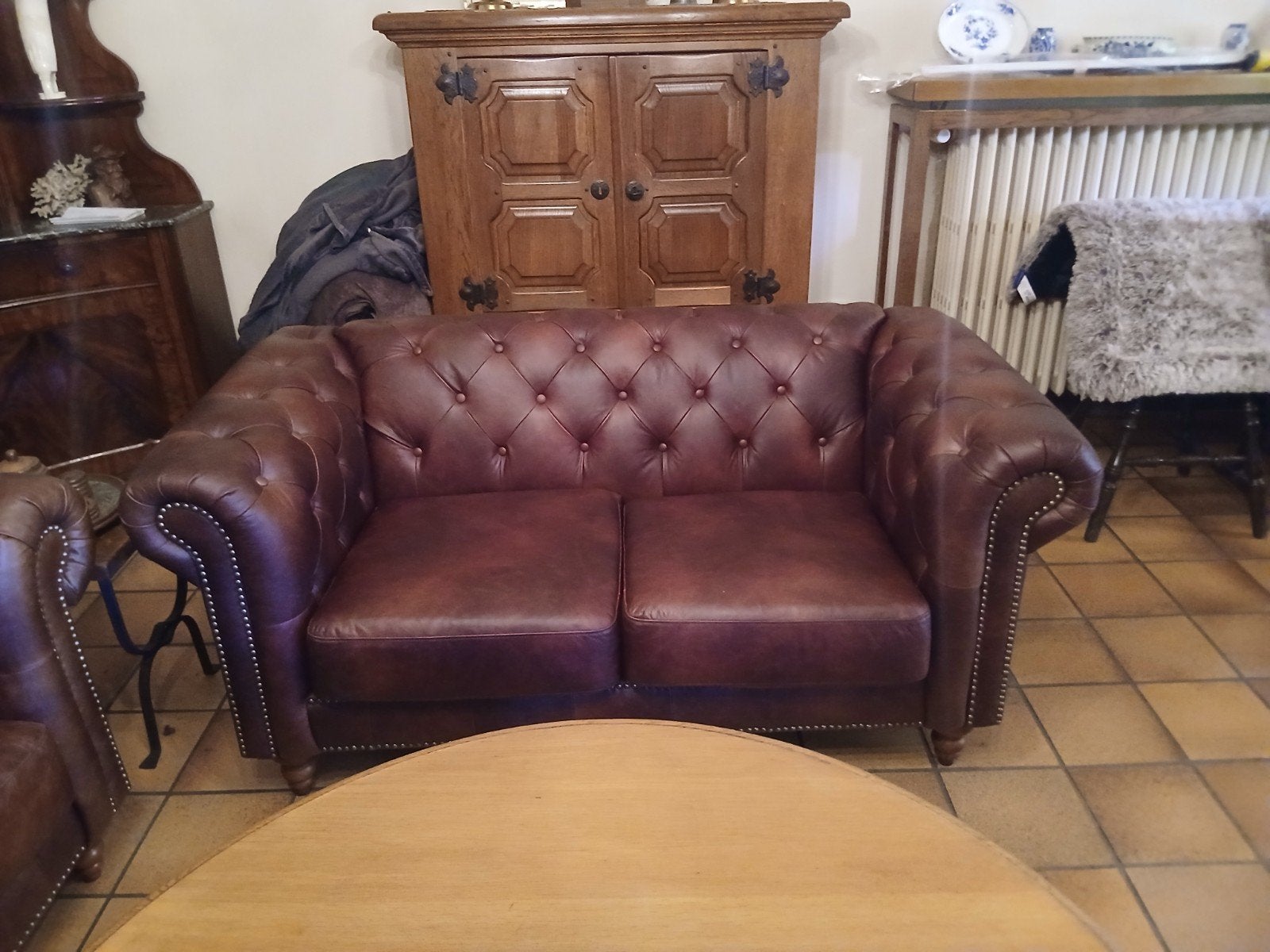 chesterfield zetel te koop nieuw, Ophalen