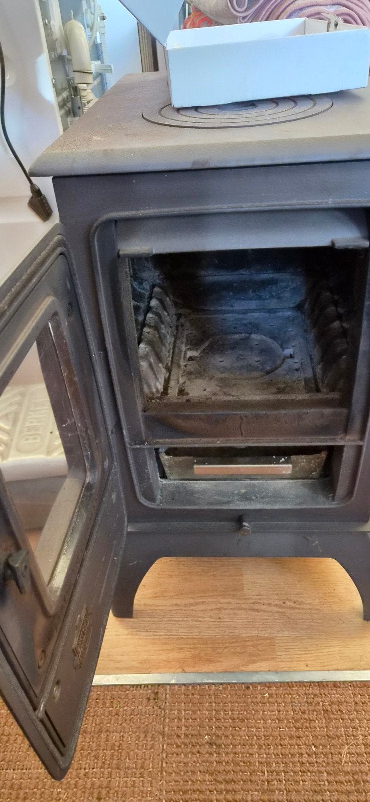 houtkachel , allesbrander, Ophalen, Zo goed als nieuw, Hout, Houtkachel