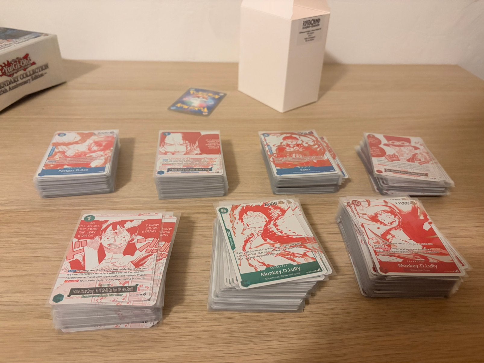 OP-13 3rd anniversary 6 promos / 4 sets, Ophalen of Verzenden, Nieuw, Meerdere kaarten, Foil