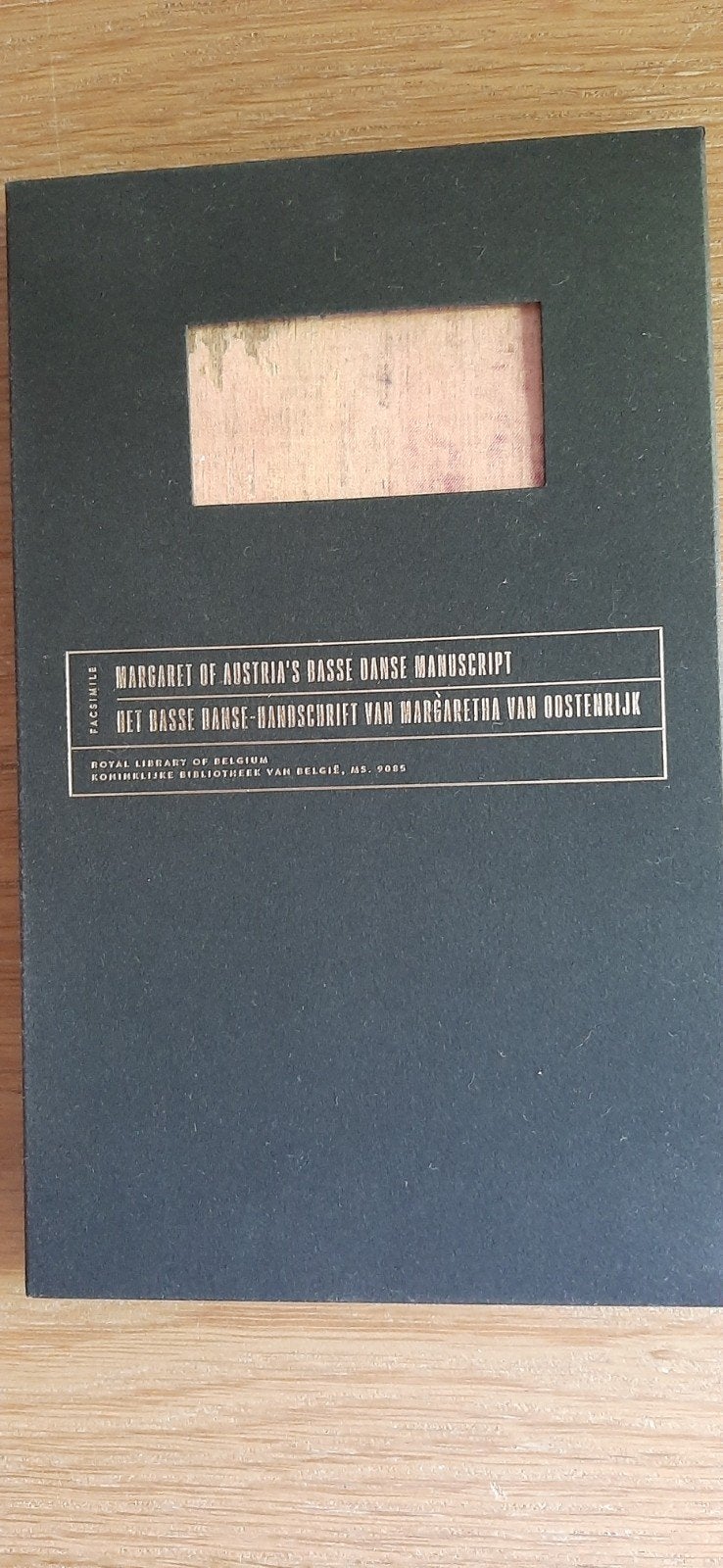 Basdansmanuscript van Margaretha van Oostenrijk - Nieuw, Muziek en Instrumenten, Overige Muziek en Instrumenten, Ophalen, Nieuw