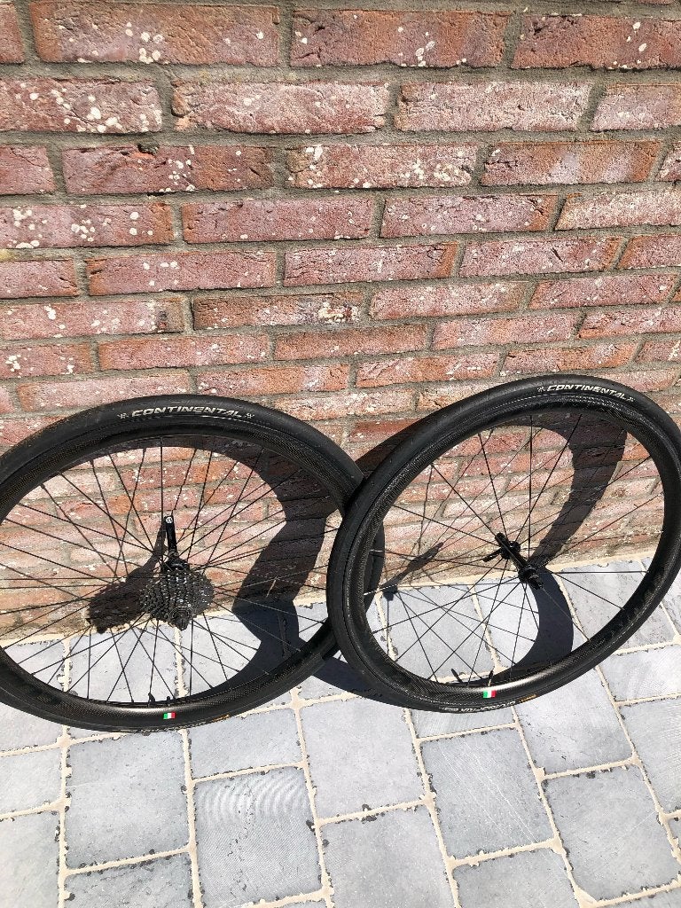 Cuore Wielenset - 38 mm, Gebruikt, Carbon, 53 tot 57 cm, Ophalen