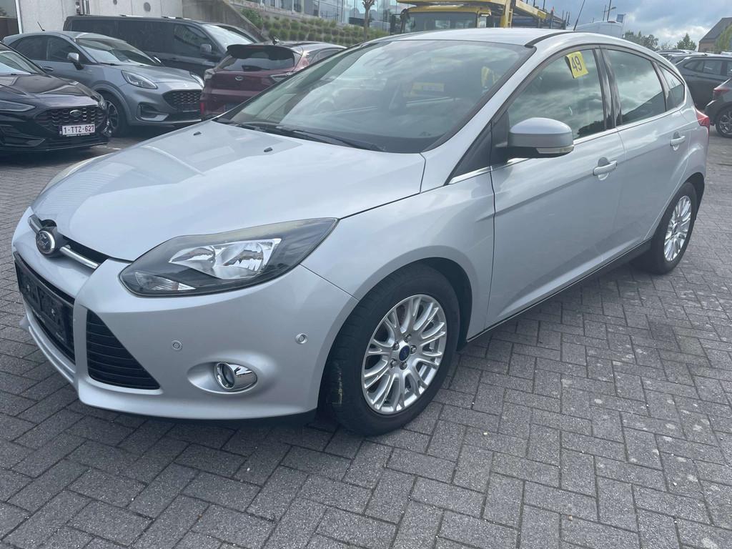 Ford Focus Focus 1.6TDCi 115PK Titanium ENKEL EXPORT OF HAND, Auto's, Focus, Euro 5, Stof, Gebruikt