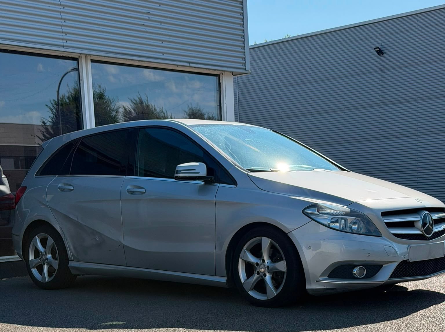 MERCEDES-BENZ B180 CDI AUTOMAAT EURO5, Auto's, Automaat, Monovolume, Zwart, 5 deurs