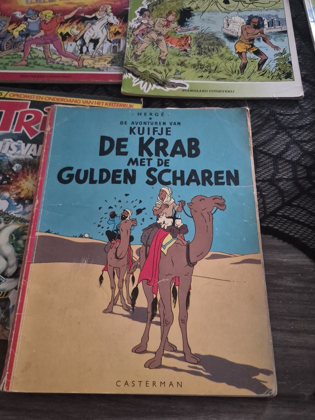 Kuifje Eerste verschijning van Kapitein Haddock!, Une BD, Enlèvement ou Envoi, Utilisé, Herge