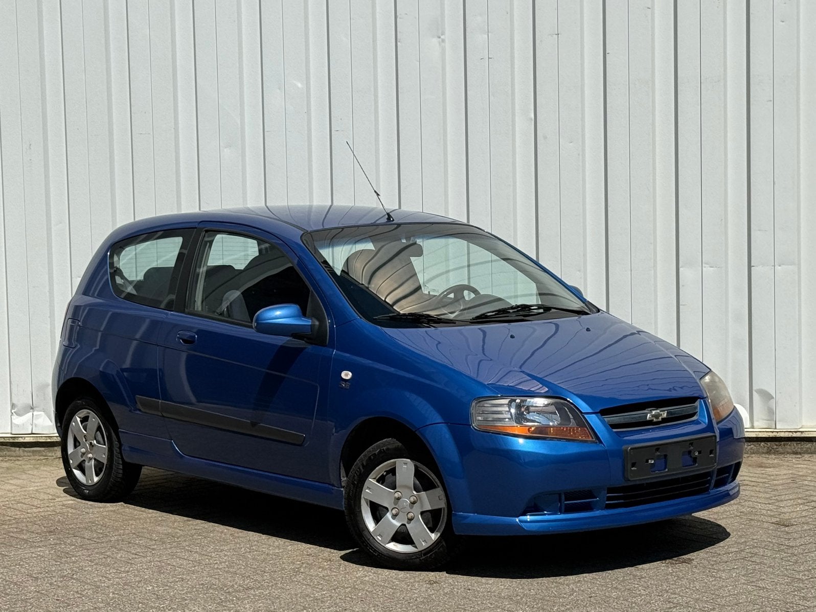 - Chevrolet Kalos SE - Automatique - Clima - 118000km - BJ06, Autos, Chevrolet, Entreprise, Noir, 5 places, Automatique