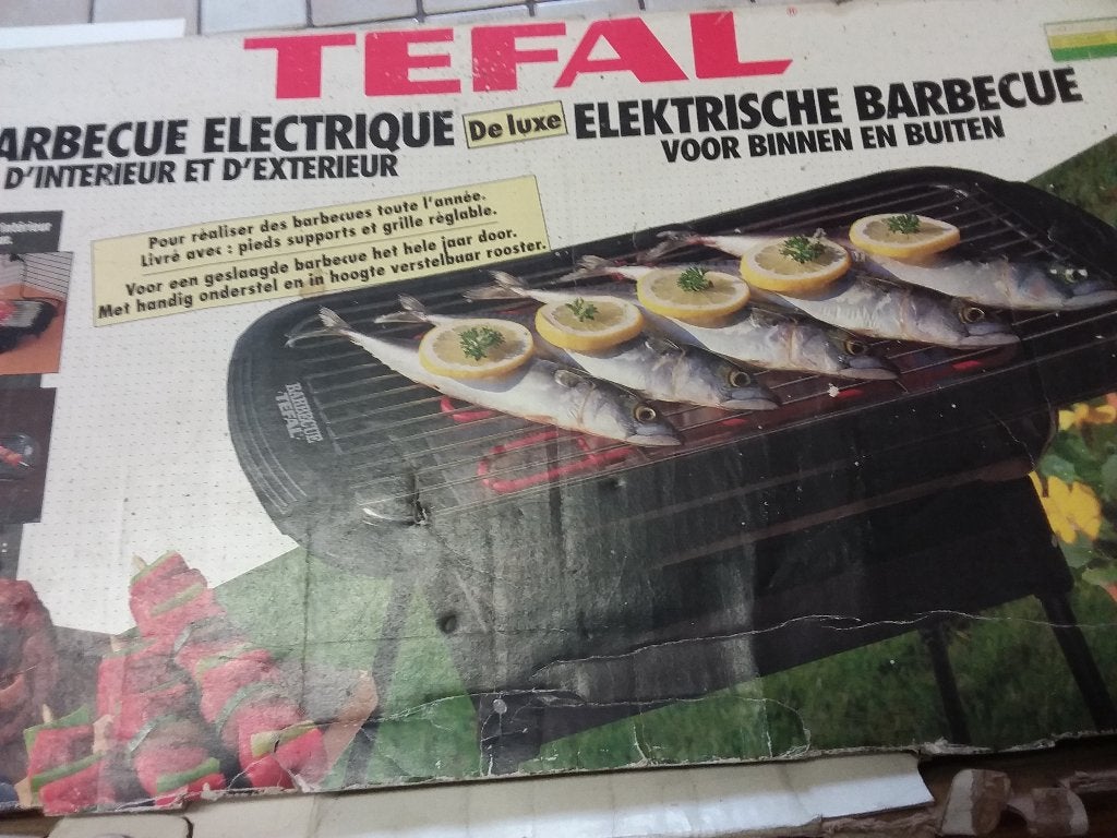 BARBECUE ELECTRIQUE, Enlèvement, Utilisé, TEFAL