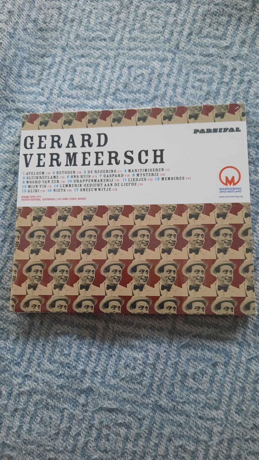 CD GERARD VERMEERSCH (nieuw), Cd's en Dvd's, Cd's | Nederlandstalig, Nieuw in verpakking, Cabaret of Kleinkunst, Album, Ophalen of Verzenden