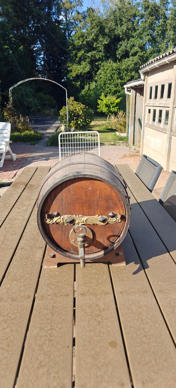 Houten vat, Ophalen