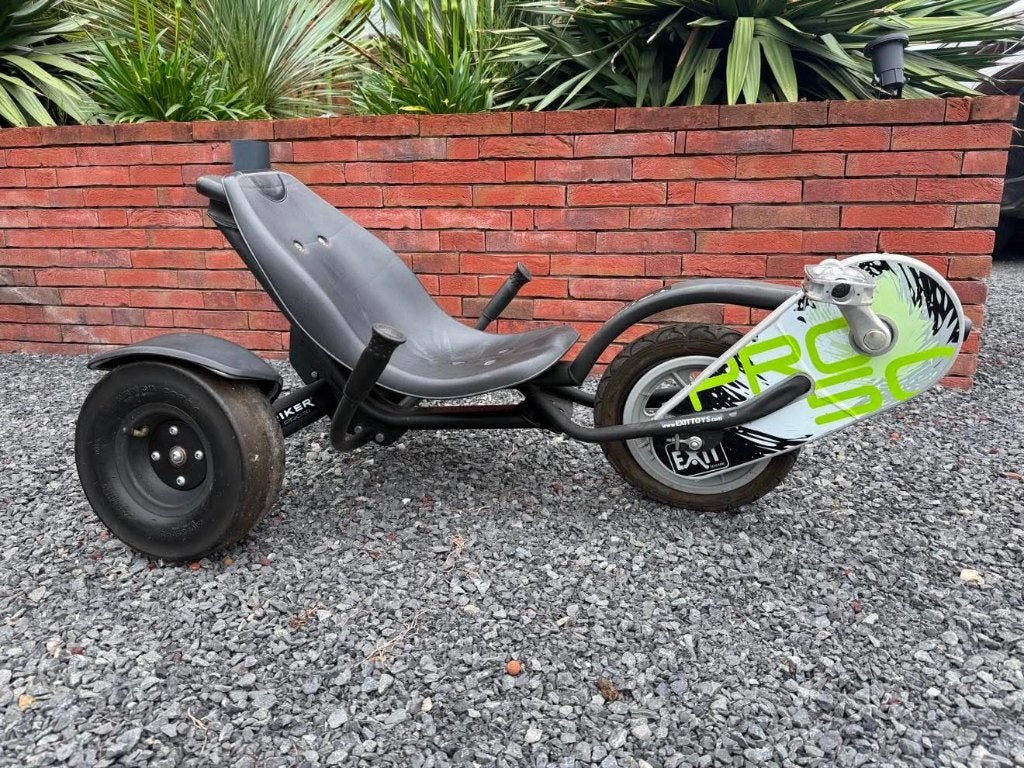 Ligfiets - EXIT Triker Pro 50 Zwart, Kinderen en Baby's, Speelgoed | Buiten | Skelters, Ophalen, Gebruikt, Overige merken