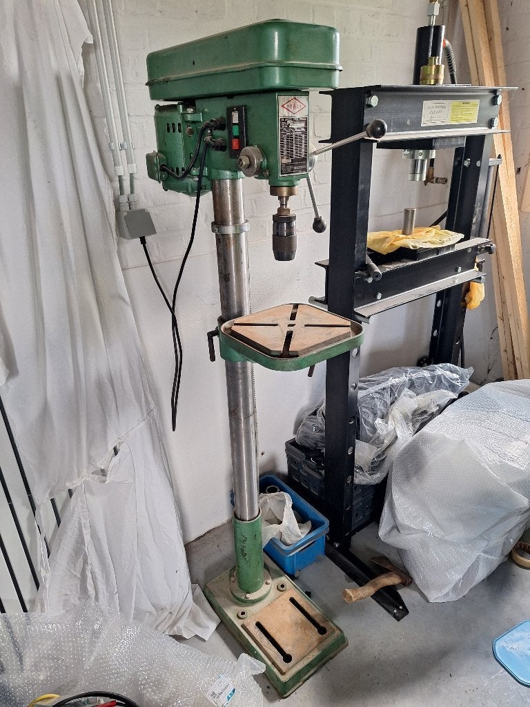 Kolomboormachine, Doe-het-zelf en Bouw, Ophalen, Gebruikt, 400 tot 600 watt, Kolomboormachine