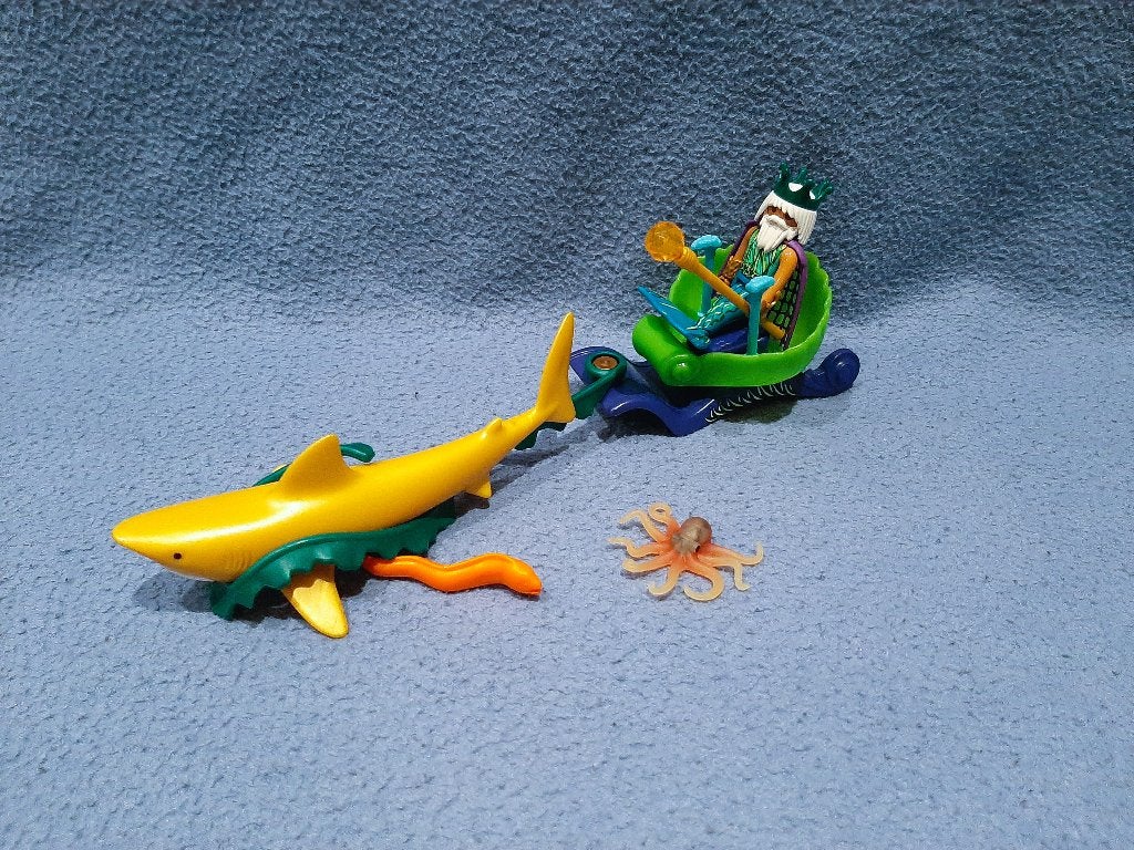 Playmobil zeemeerminnen, Kinderen en Baby's, Speelgoed | Playmobil, Ophalen, Zo goed als nieuw, Complete set, Overige typen