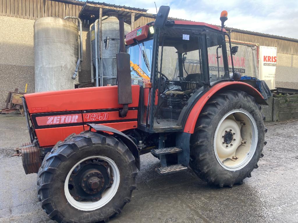 Zetor 9540, Enlèvement