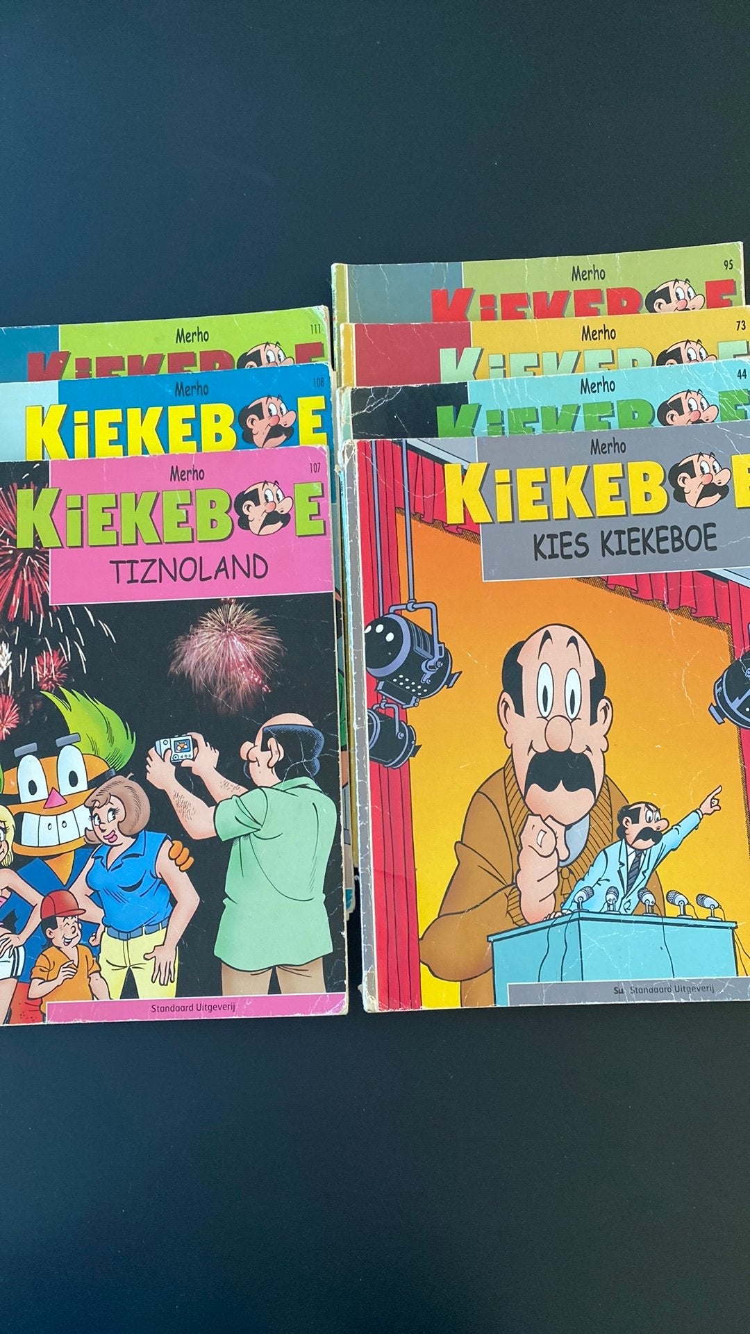 Strips Kiekeboe, Boeken, Europa, Meerdere comics, Ophalen, Gelezen