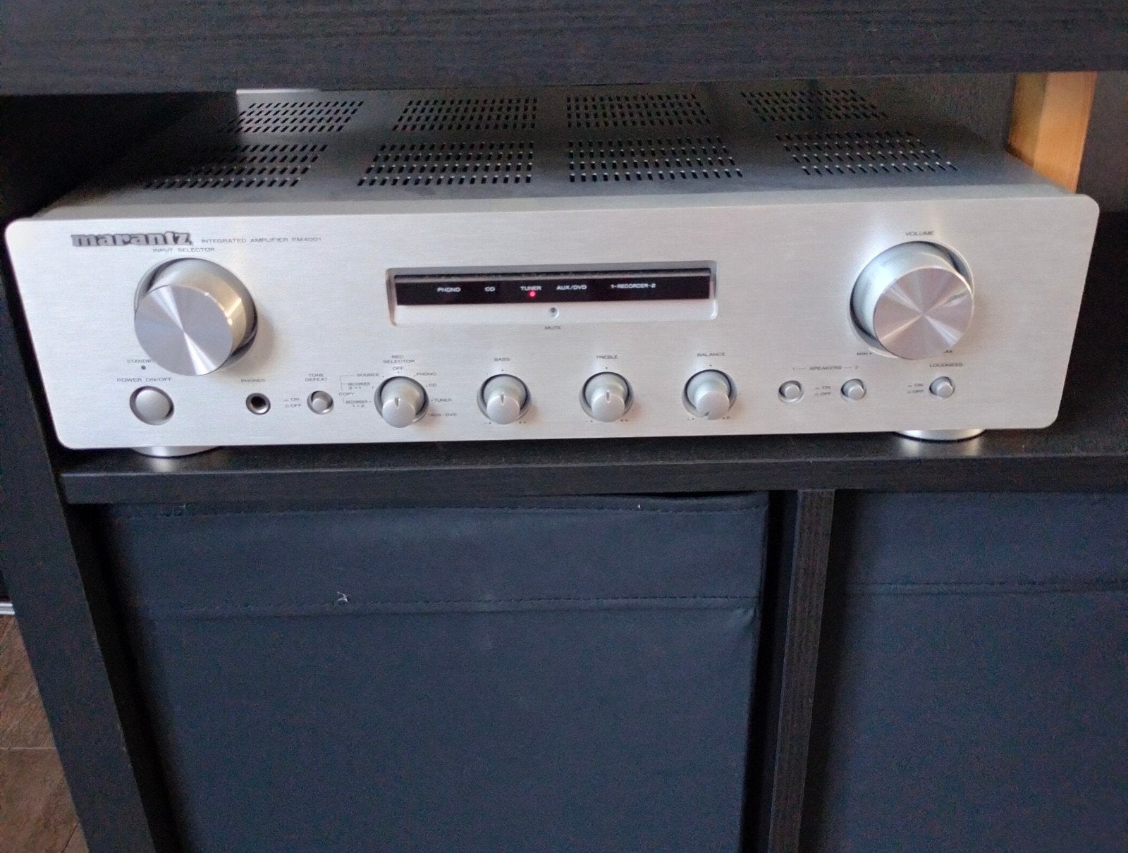 Marantz PM 4001 stereo versterker, TV, Hi-fi & Vidéo, Marantz, Moins de 60 watts, Enlèvement, Stéréo