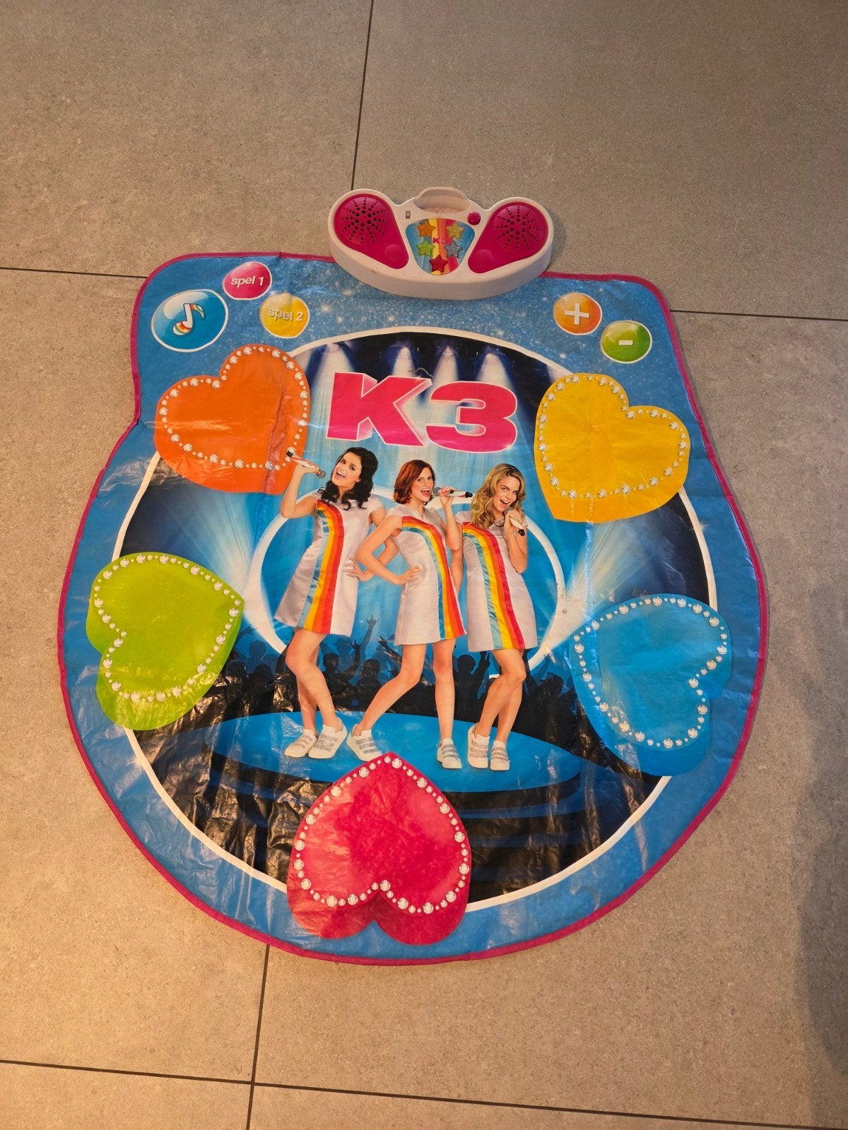 k3 dansmat, Ophalen of Verzenden, Gebruikt