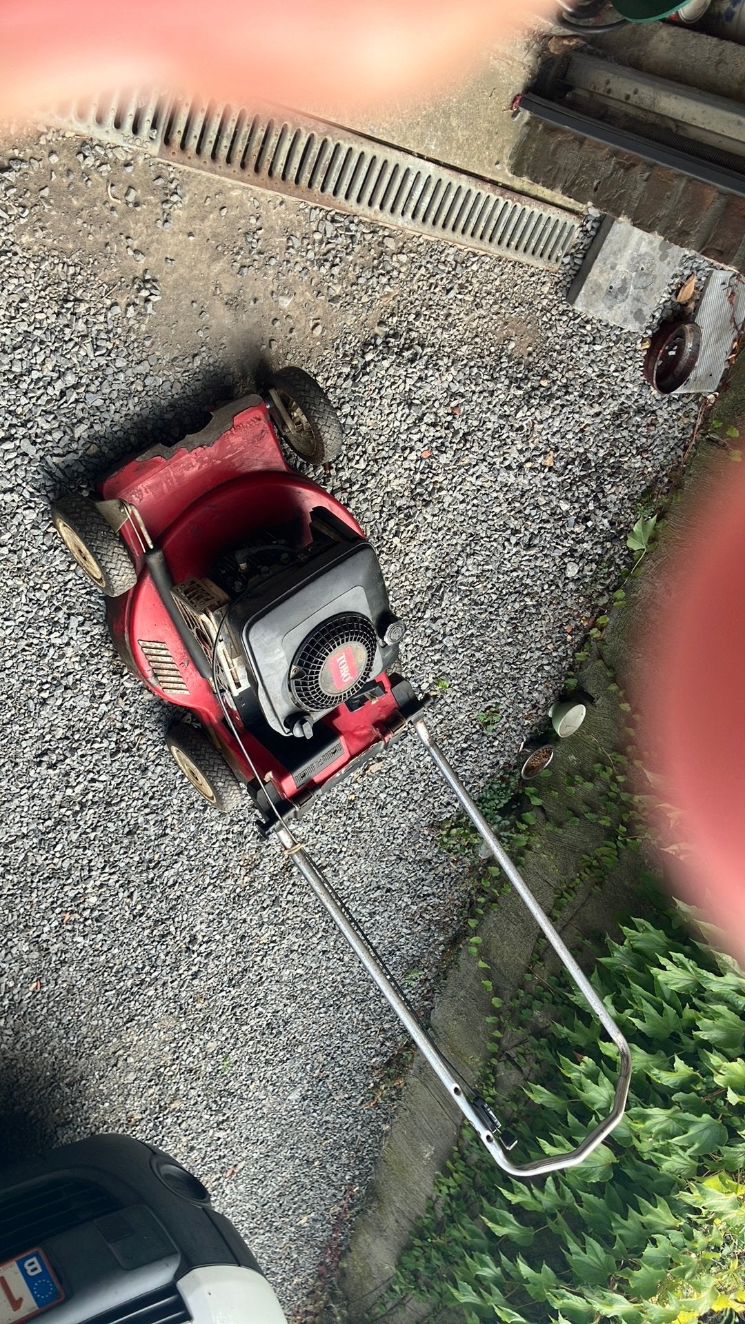 Toro à pousser, Enlèvement, Comme neuf