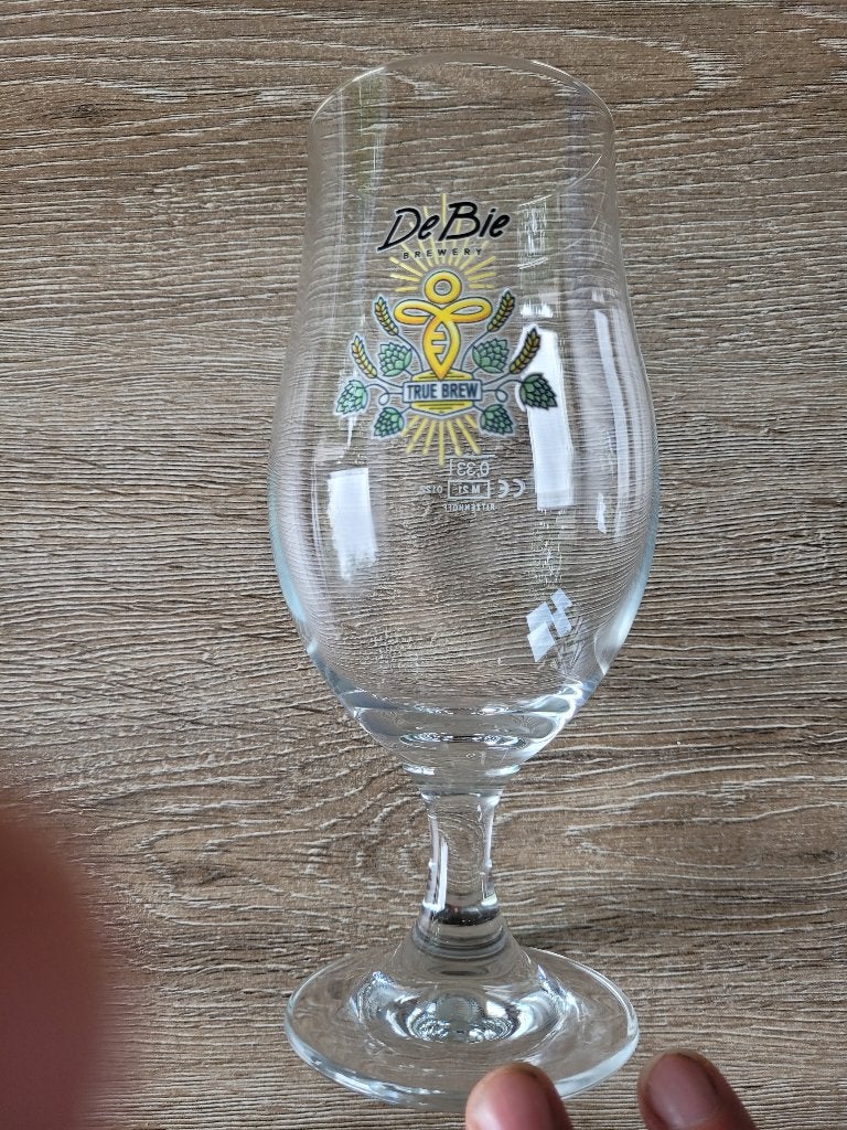 6 bierglazen, Ophalen, Zo goed als nieuw, Bierglas