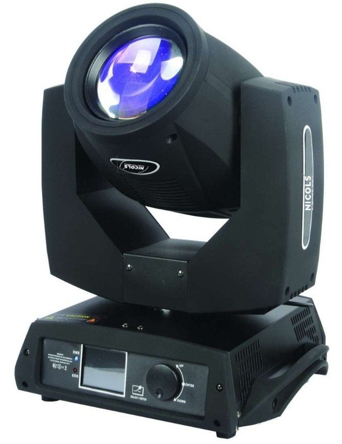 Tête mobile pointue Nicols BP230, Enlèvement