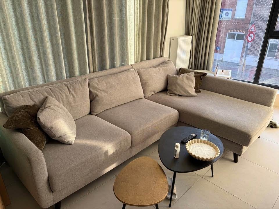 Hoeksalon 264 x 167, Huis en Inrichting, Zetels | Zetels, Ophalen, Gebruikt, Hoekbank, Hout