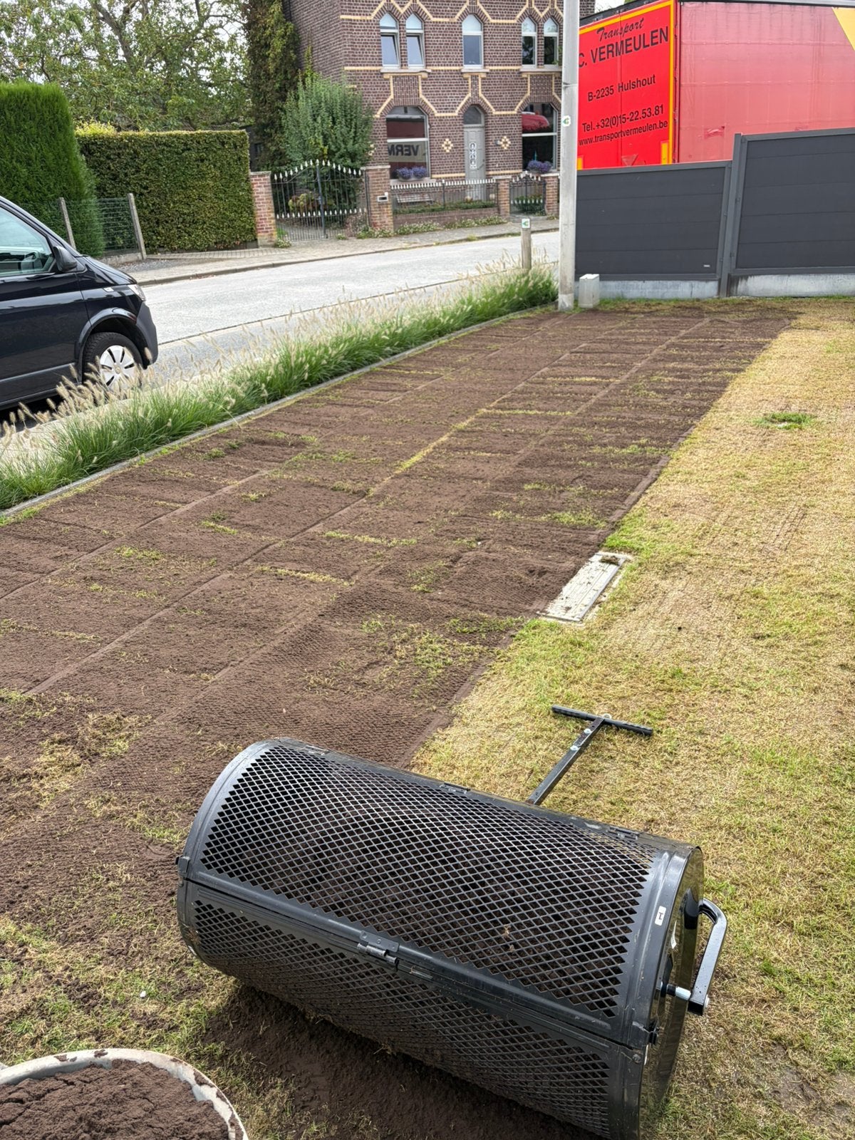 Compoststrooier - Trommelstrooier voor Gazon en Mest te huur, Ophalen of Verzenden, Nieuw