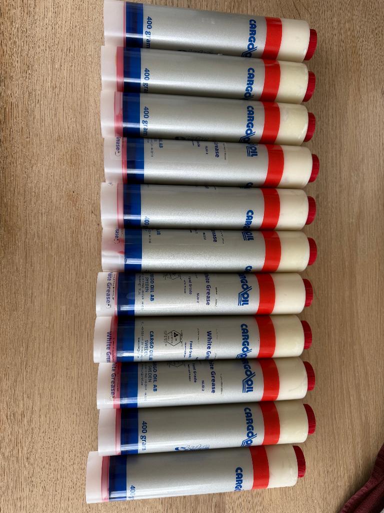 11x smeervet Cargo Oil (400g White Greece - food grade), Autos : Divers, Produits d'entretien, Enlèvement ou Envoi