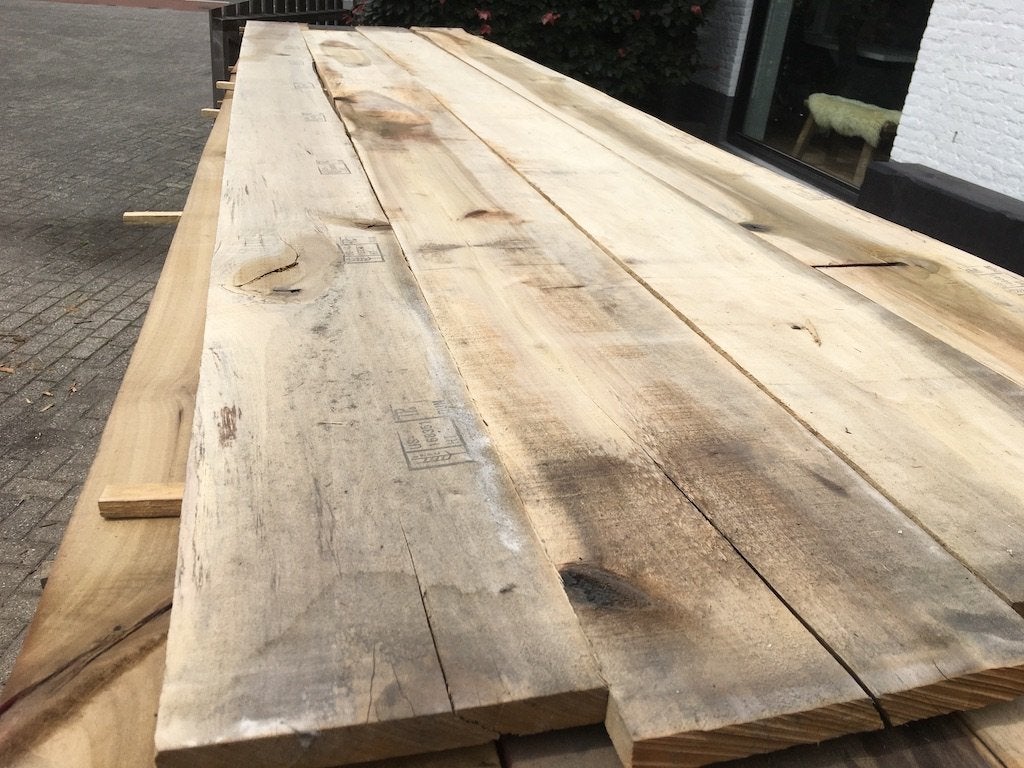 Oude planken, recuperatie hout in vele soorten, maten, Doe-het-zelf en Bouw, Gebruikt, Minder dan 25 mm, Ophalen of Verzenden