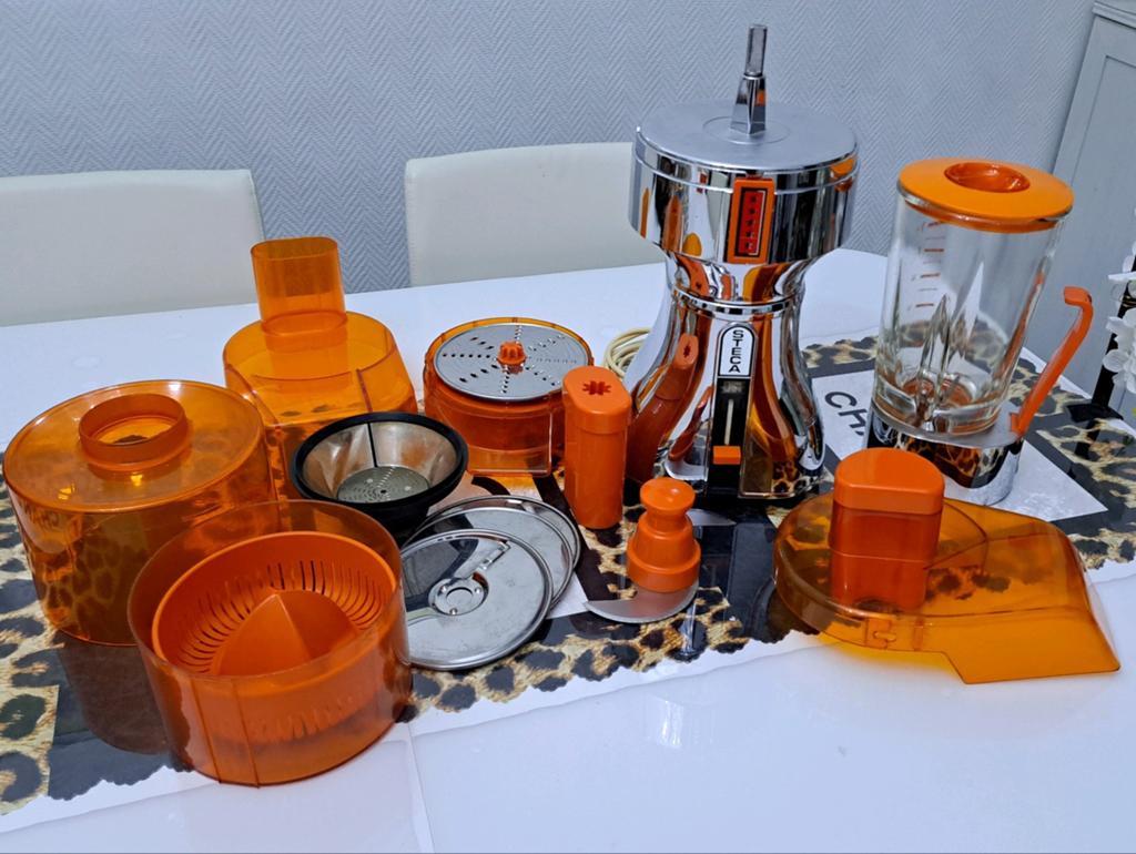 Steca robotblender chopper fruitpers als nieuw, Elektronische apparatuur, Juicers, Ophalen of Verzenden, Zo goed als nieuw
