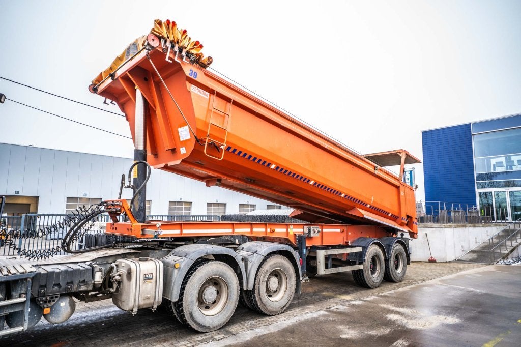 GALTRAILER B2PS-10CNN - HYDR. ACHTERDEUR, Autos, Achat, Entreprise, Autres carburants, Remorques et Semi-remorques