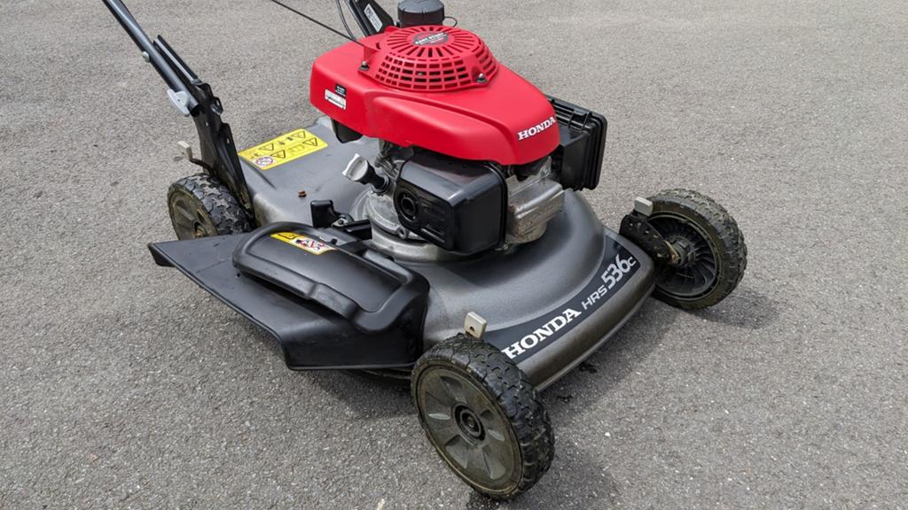 Honda 536c mulch-/uitwerpmaaier, Tuin en Terras, Grasmaaiers, Ophalen