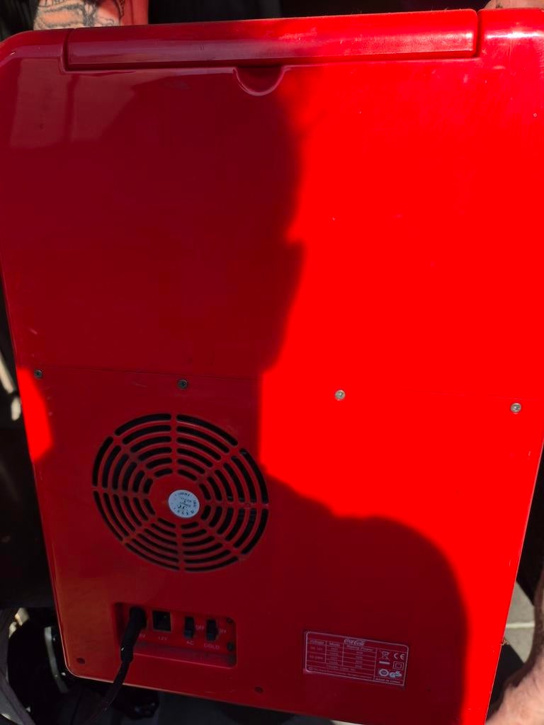 Mini ijskast Coca-Cola, Ophalen, Elektrisch