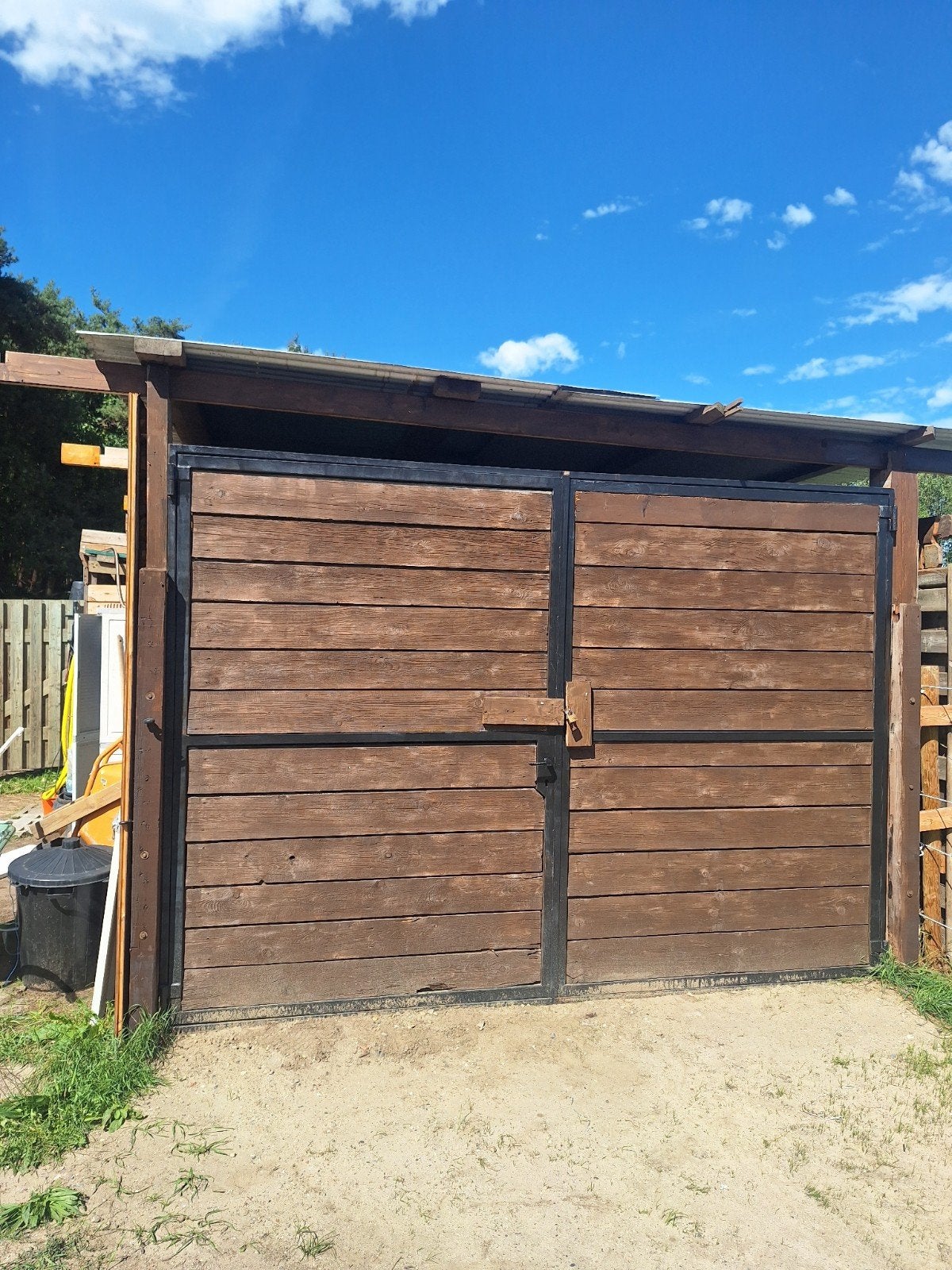 stal deuren met freem, Tuin en Terras, Overkappingen, Ophalen